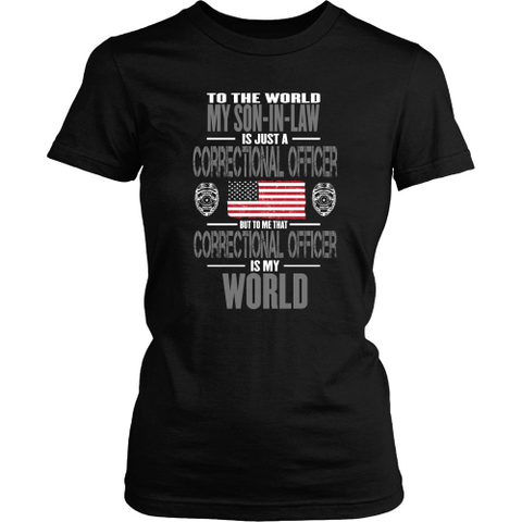 Correctional Officer Son-in-law (frontside design) - Shoppzee