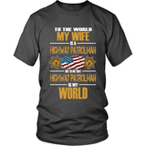 Wife Highway Patrolman (frontside design) - Shoppzee