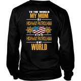 Mom Highway Patrolman - Backside Design Only