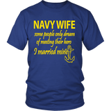 Navy Wife T Shirt