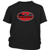 Firefighter Thin Red Line American Superhero