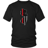 New Jersey Firefighter Thin Red Line