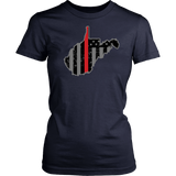 West Virginia Firefighter Thin Red Line - Shoppzee