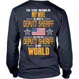 Deputy Sheriff Wife (backside design) - Shoppzee