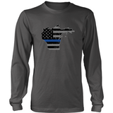 Wisconsin and UP Thin-Blue Line - Shoppzee