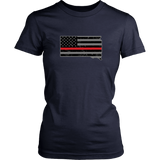 South Dakota Firefighter Thin Red Line