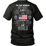 Wife Correctional Officer (backside design) - Shoppzee