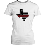 Texas Firefighter Thin Red Line