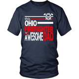 Awesome Ohio Firefighter Dad - Shoppzee