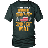 Deputy Sheriff Daughter (front design) - Shoppzee