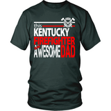 Awesome Kentucky Firefighter Dad - Shoppzee