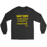 Navy Wife T Shirt