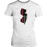 New Jersey Firefighter Thin Red Line