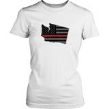 Washington Firefighter Thin Red Line - Shoppzee