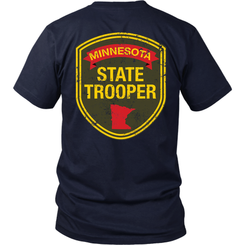 Minnesota State Trooper Backside Design
