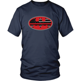 Firefighter Thin Red Line American Superhero