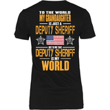 Grandaughter Deputy Sheriff (backside design)