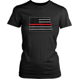 North Dakota Firefighter Thin Red Line