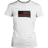 South Dakota Firefighter Thin Red Line