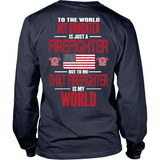 My Firefighter Daughter (backside)