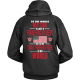 My Firefighter Son Firefighter Thin Red Line Firefighter Support