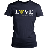 Firefighter Love Never Fails T Shirt