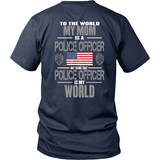 Mom Police Officer (backside design)