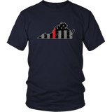 Virginia Firefighter Thin Red Line - Shoppzee