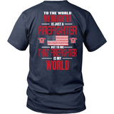 My Firefighter Daughter (backside)