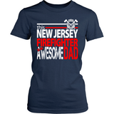 Awesome New Jersey Firefighter Dad - Shoppzee