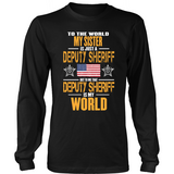 Deputy Sheriff Sister (frontside design) - Shoppzee