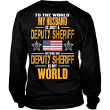 Deputy Sheriff Husband (backside design) - Shoppzee