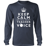Keep Calm Teacher Voice