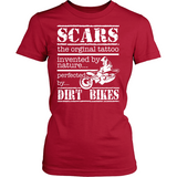 Scars + Motocross Motorcycle Shirt Dirt Bike Shirt Motocross Kids Youth Motocross