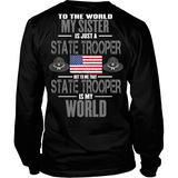 State Trooper Sister (backside design)