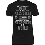 Dad Police Officer (backside design only) - Shoppzee