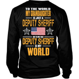 Grandaughter Deputy Sheriff (backside design)