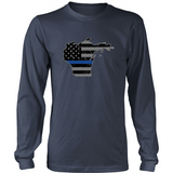 Wisconsin and UP Thin-Blue Line - Shoppzee