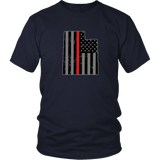 Utah Firefighter Thin Red Line - Shoppzee