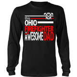 Awesome Ohio Firefighter Dad - Shoppzee