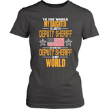 Deputy Sheriff Daughter (front design) - Shoppzee