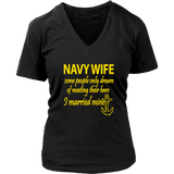 Navy Wife T Shirt