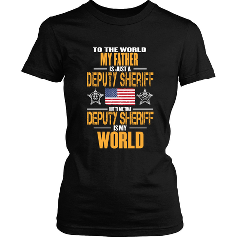 Deputy Sheriff Father (front side design) - Shoppzee