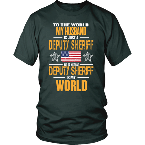 Deputy Sheriff Husband (front design) - Shoppzee