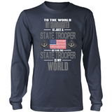 Grandaughter State Trooper (frontside design only)