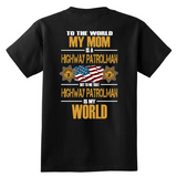Mom Highway Patrolman - Backside Design Only