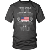 Dad Correctional Officer (frontside design) - Shoppzee