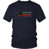 Montana Firefighter Thin Red Line