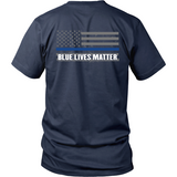 Blue Lives Matter (back) - Shoppzee