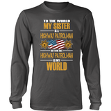 Sister Highway Patrolman (front side design only)